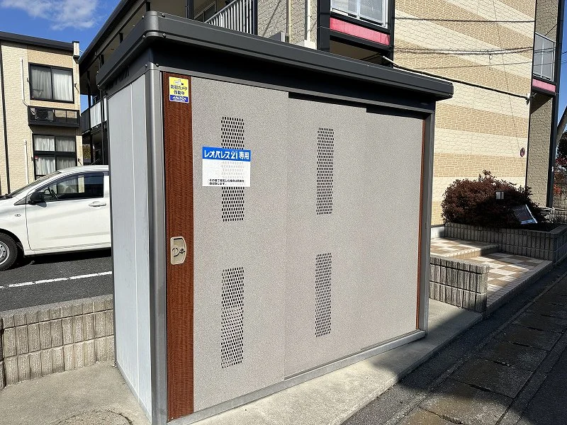 入居者様専用ゴミ庫となります