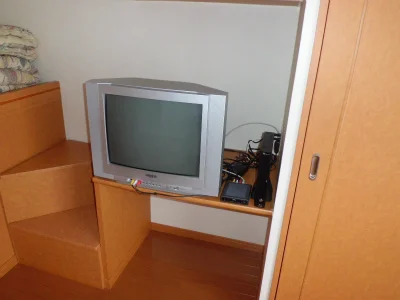 テレビの横にあるのがレオネット。
