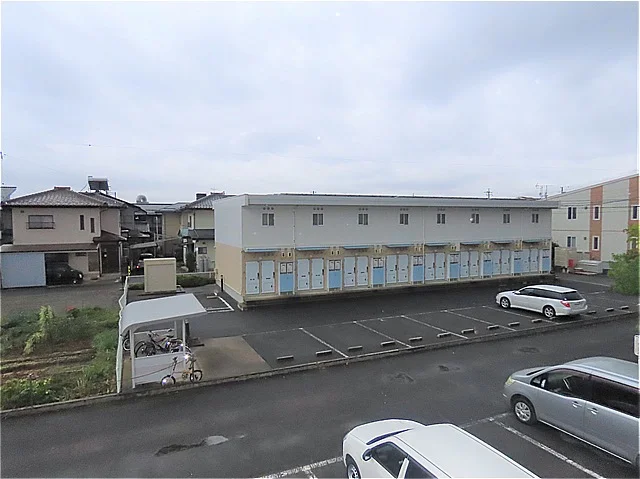 2階からのアングルです