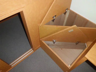 こんな所にも収納が・・・