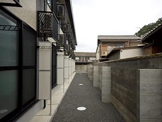 １Ｆはフローリング　２Ｆは絨毯仕様※101-104号室タイプ