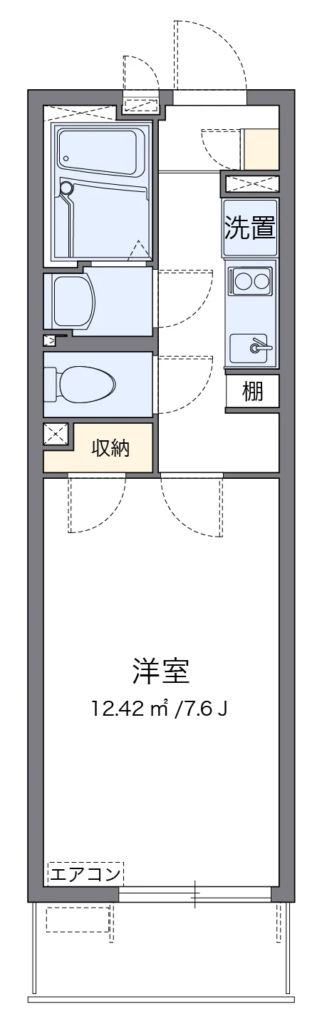 代表的な間取のため実際の間取とは異なる場合があります