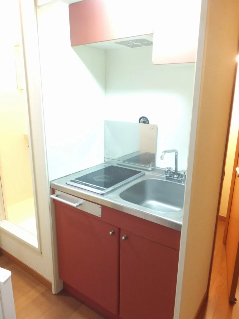 ２口ラジエントヒーター設置済みです。