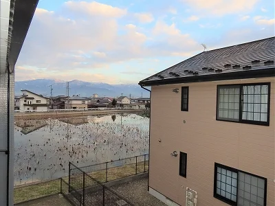 2階からのアングルです