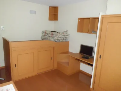 短期契約の場合のみ、布団が付きます。