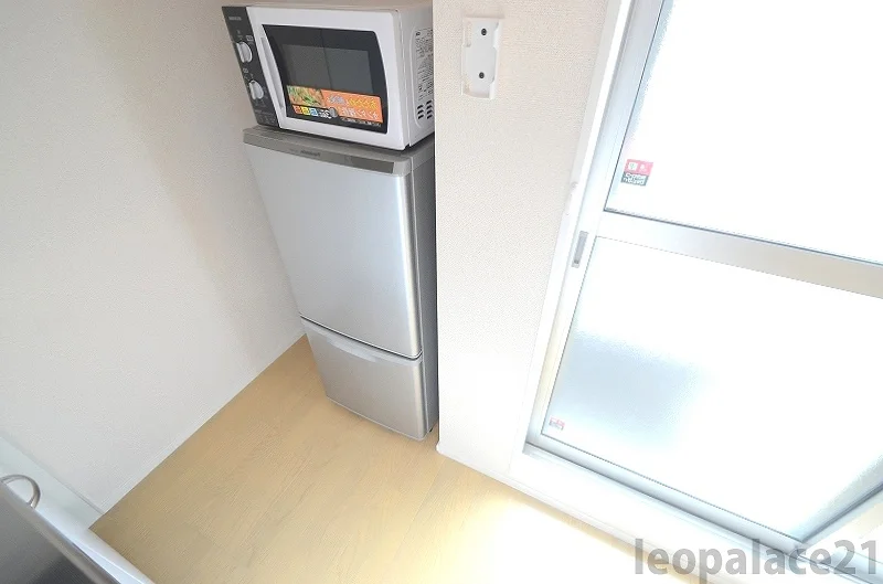 一人暮らし用の冷蔵庫・電子レンジ付