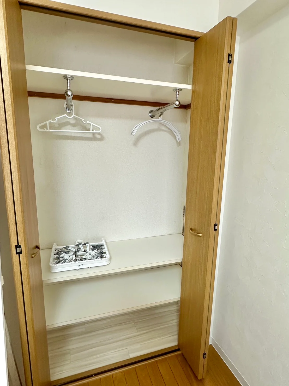 ハンガー多めにあります