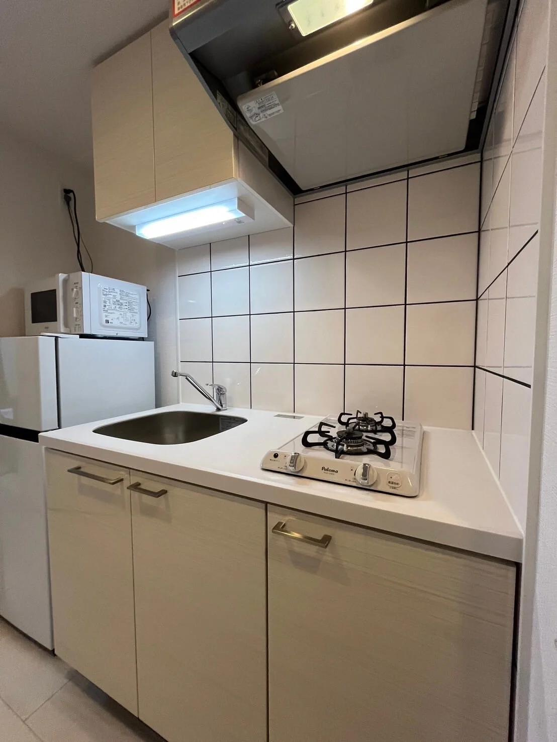 2口ガスコンロで料理好き良し♪