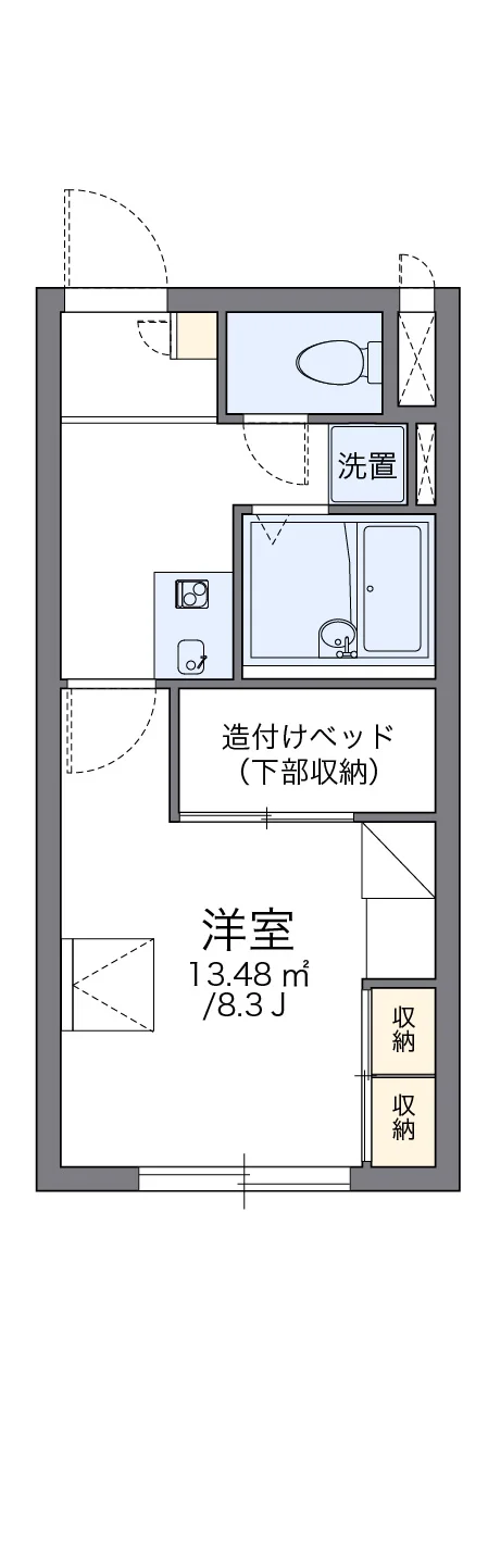 代表的な間取のため実際の間取とは異なる場合があります