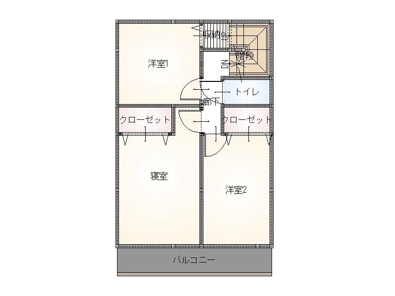 間取２階