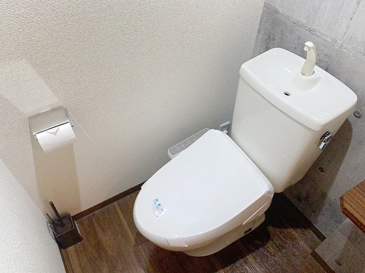 温水洗浄便座付