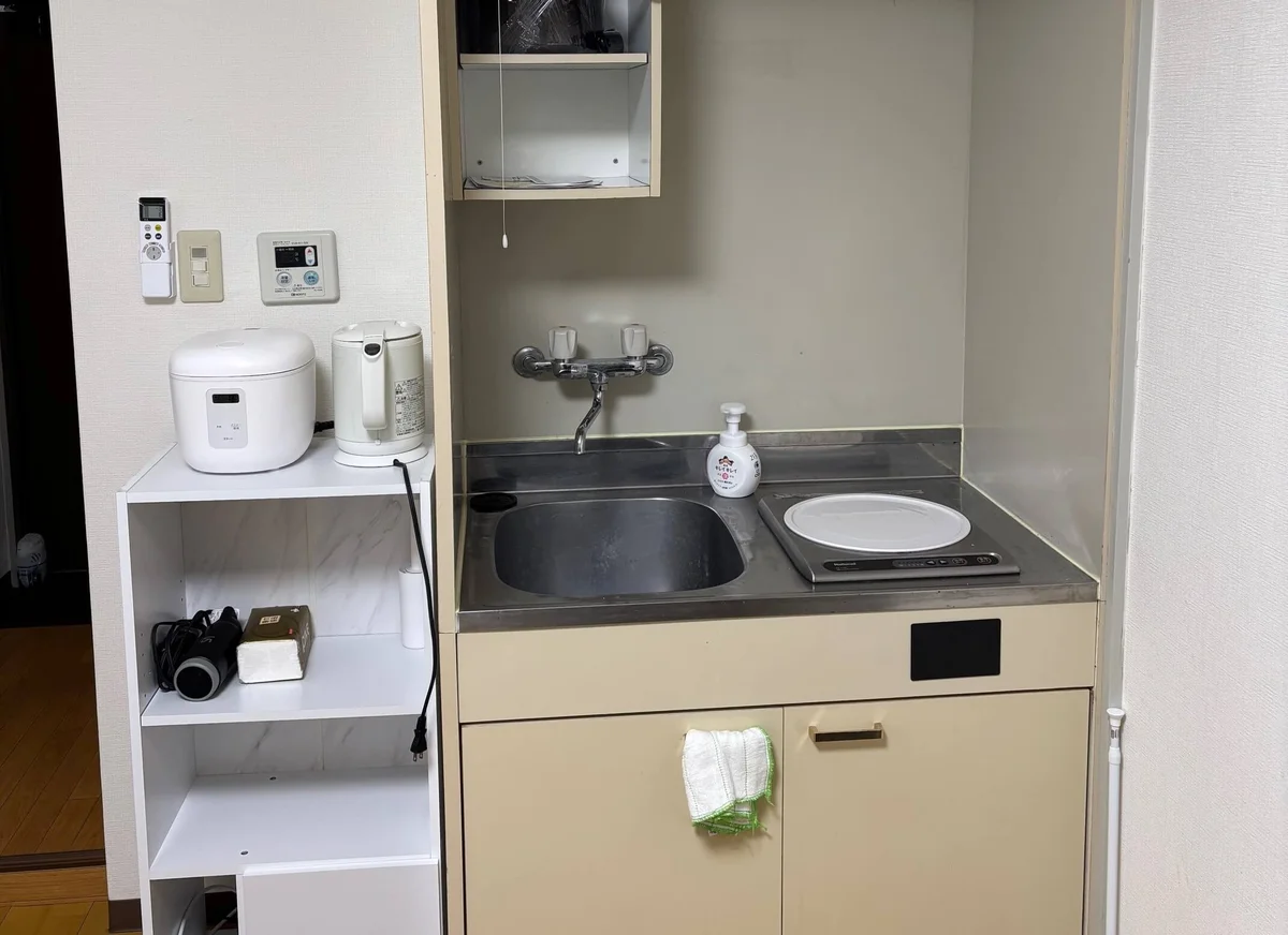 IHつきのコンパクトなキッチン♪