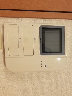モニター付きインターホンあり
