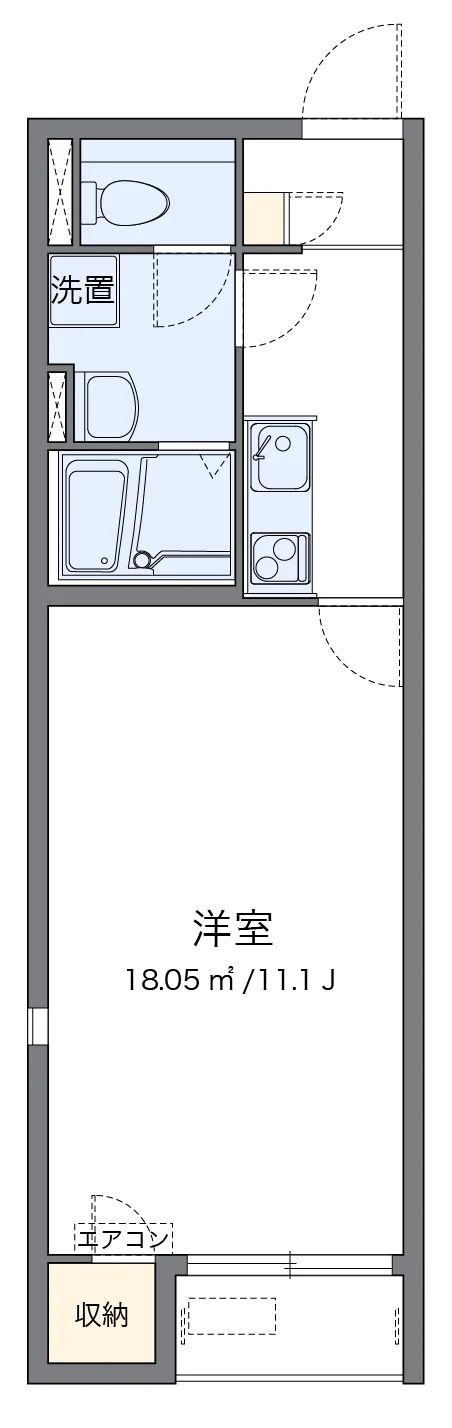 代表的な間取のため実際の間取とは異なる場合があります