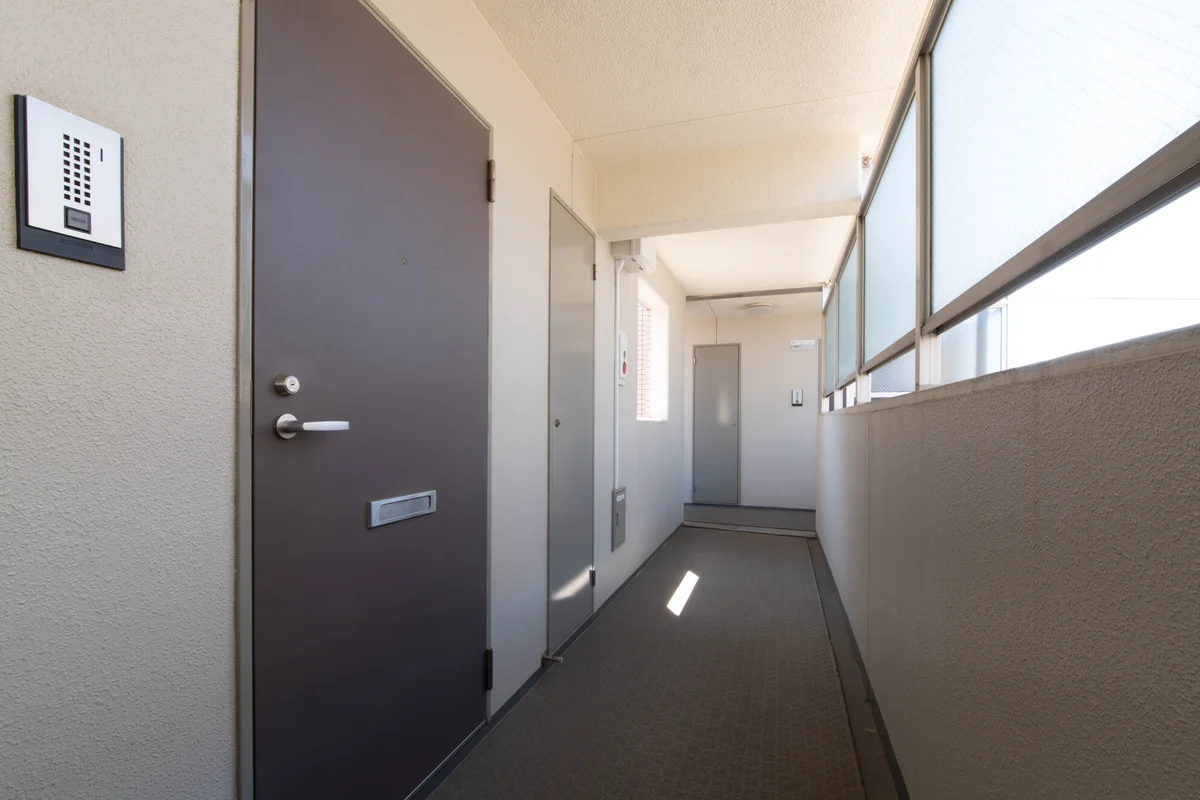 共用部もリニューアルできれいに。