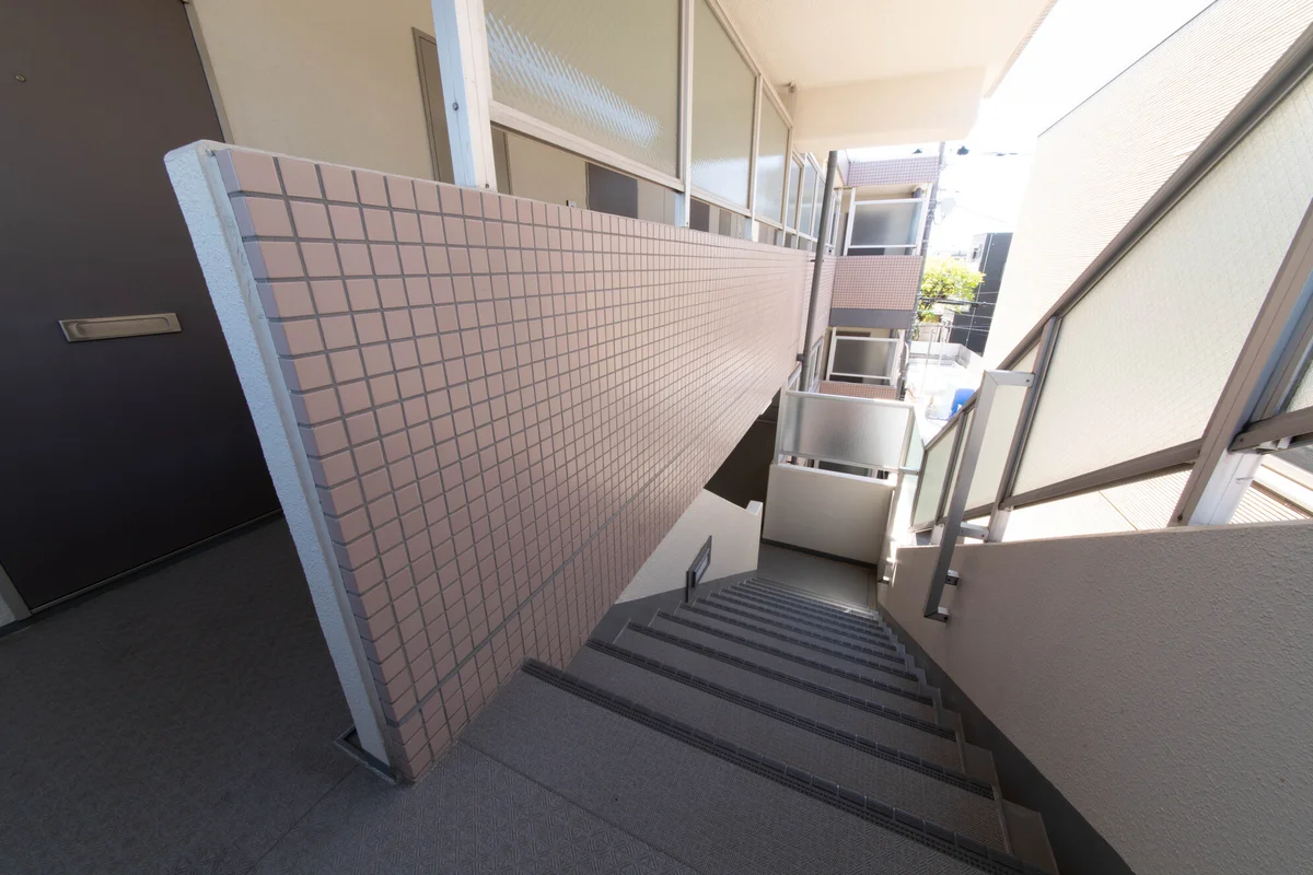 階段生活は良い運動になります。