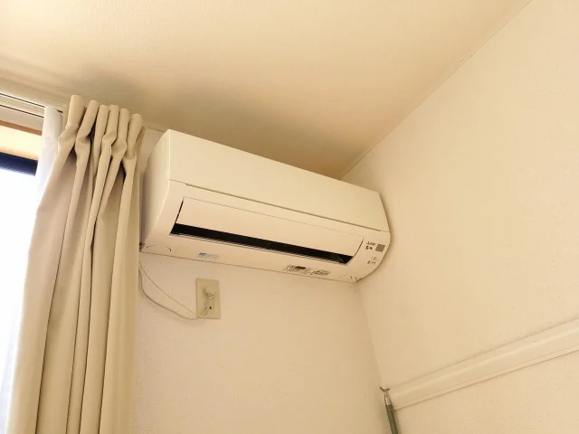 エアコン付いてます♪