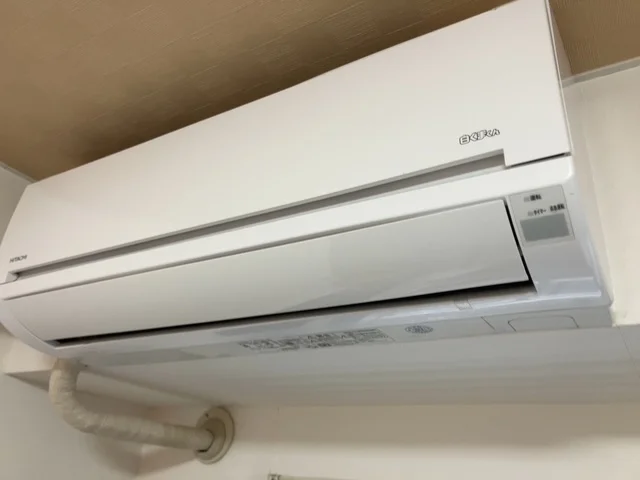 エアコンも新しいです。