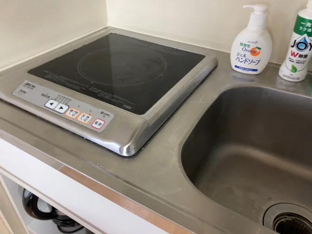 IHコンロ１口タイプです。