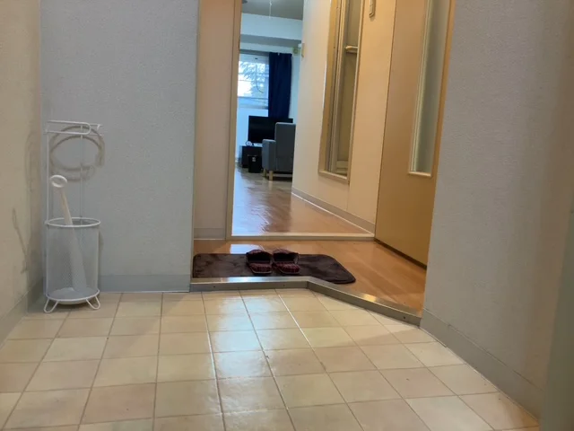 玄関部（傘立て、靴ベラ付）