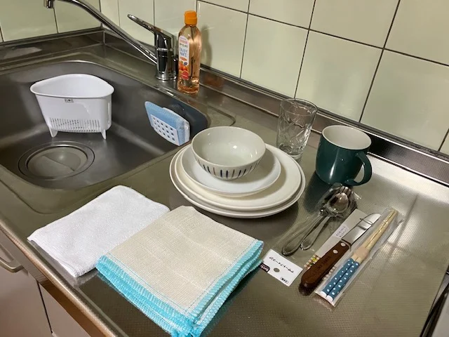 充実の食器セット