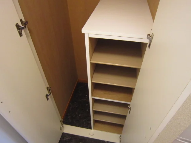 広々シューズボックス