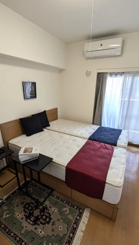 ツインベッドです♪ファミリーも大歓迎です♪