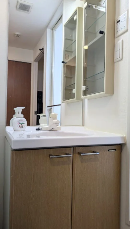 独立洗面台付き♪