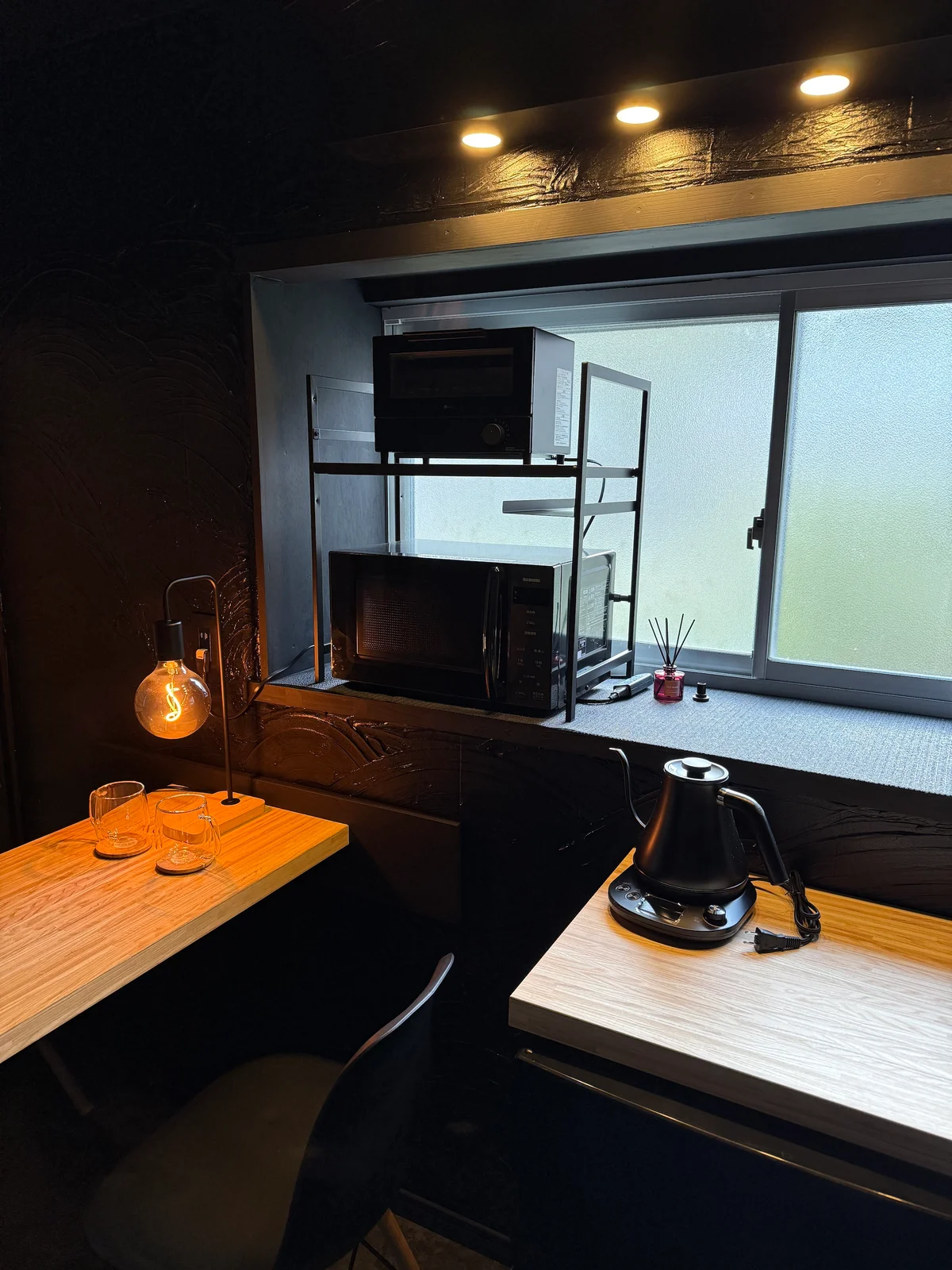 電子レンジ、トースター、ケトル