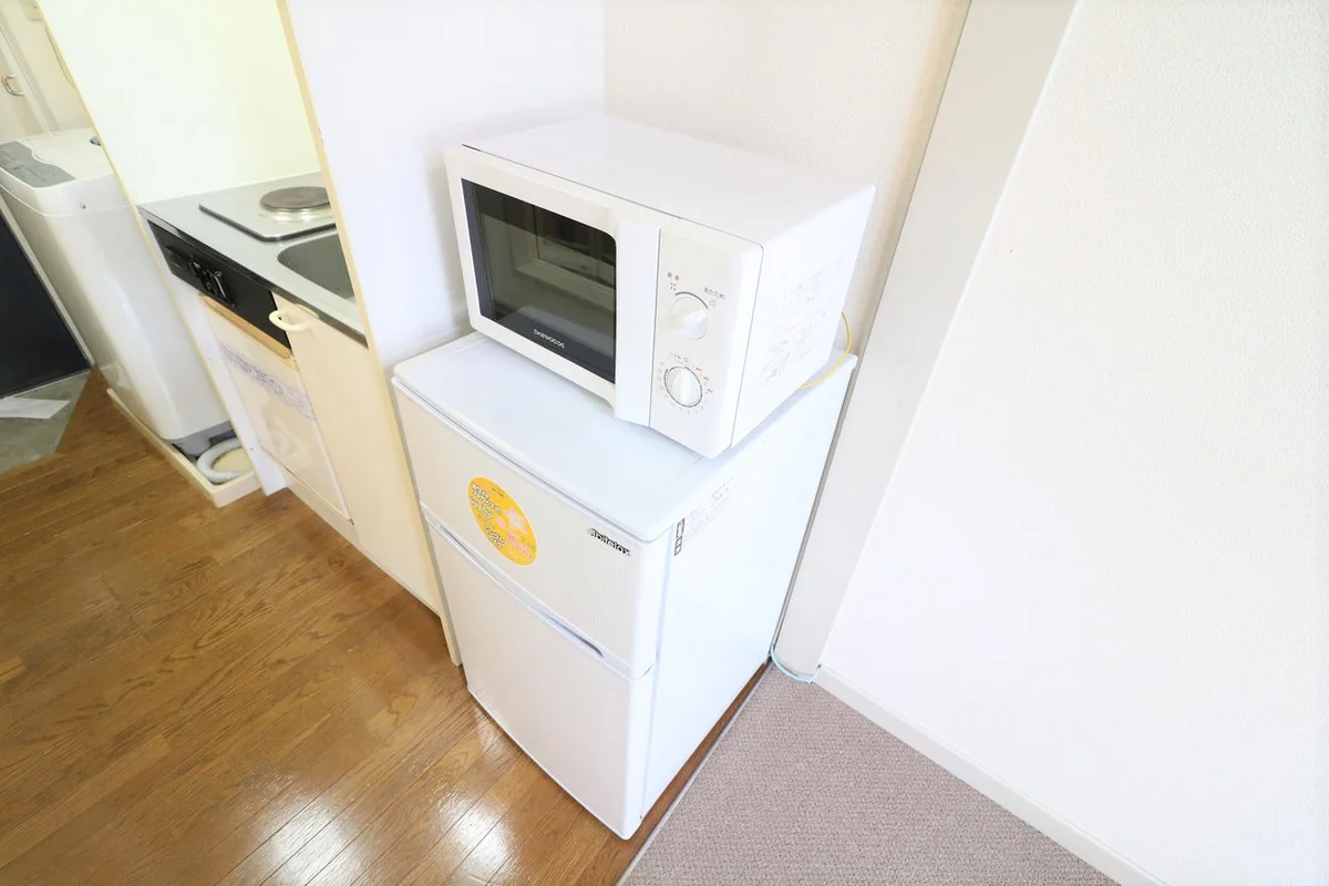 大型家具家電付きにより初めての一人暮らしの方も安心！