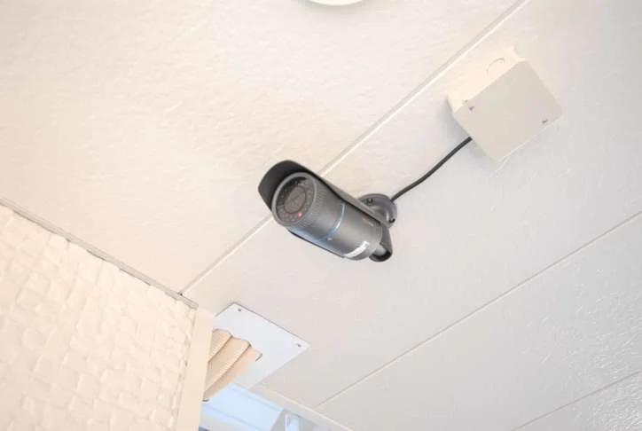 同タイプ写真の為、現況優先。防犯カメラ。