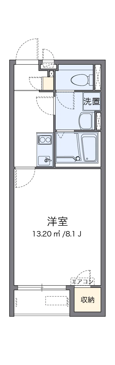 代表的な間取のため実際の間取とは異なる場合があります