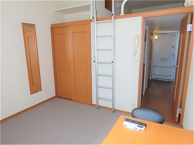 ロフト付きのお部屋です