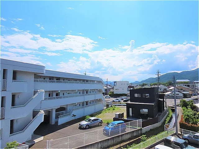 2階からのアングルです