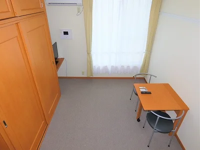 ベッド上からのアングルです