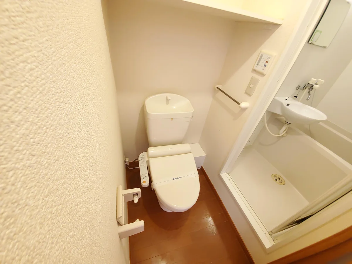 温水洗浄便座で安心♪