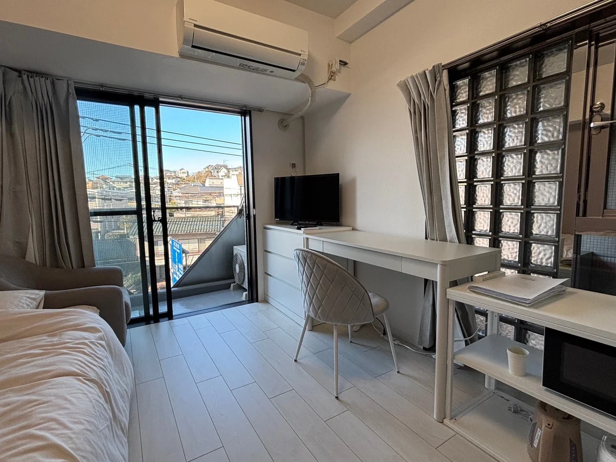 白を基調にした統一感のあるお部屋♪