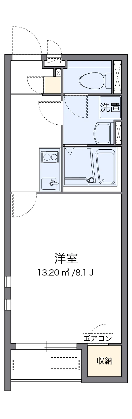 代表的な間取のため実際の間取とは異なる場合があります
