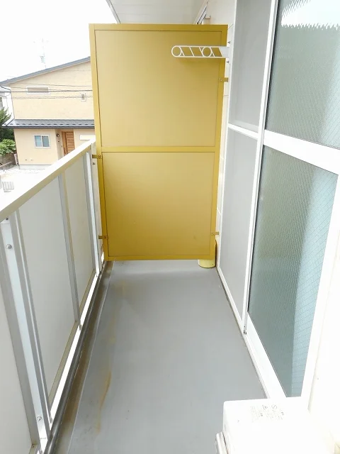 洗濯物を外干しできます