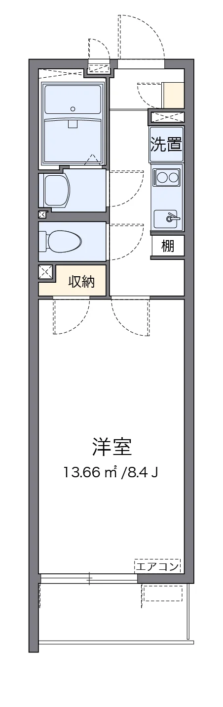 代表的な間取のため実際の間取とは異なる場合があります
