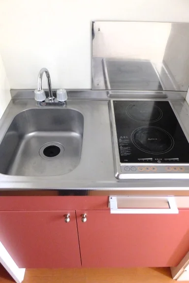 ２口電気コンロ