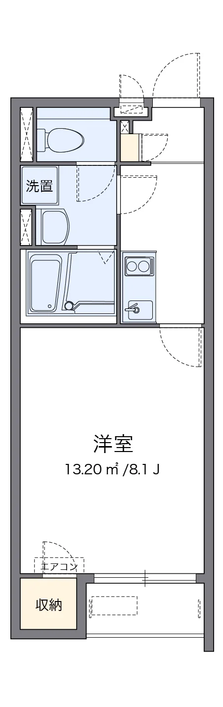 代表的な間取のため実際の間取とは異なる場合があります