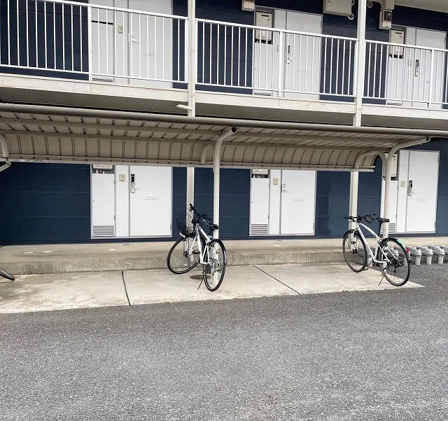 屋根付き駐輪場