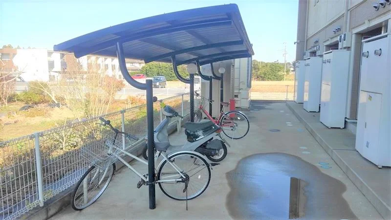 屋根付き駐輪場