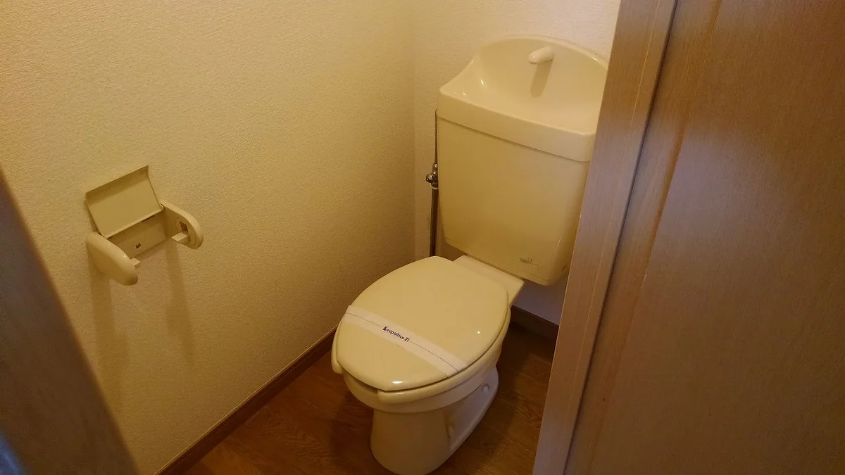 シンプルなトイレスペース♪