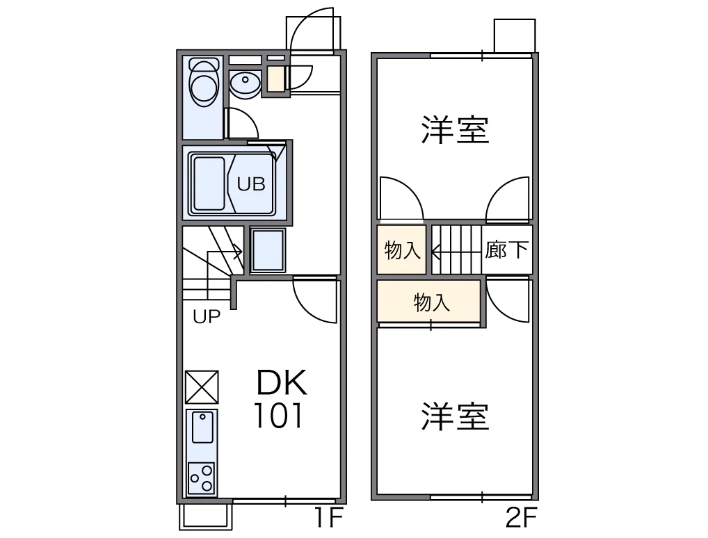 代表的な間取のため実際の間取とは異なる場合があります