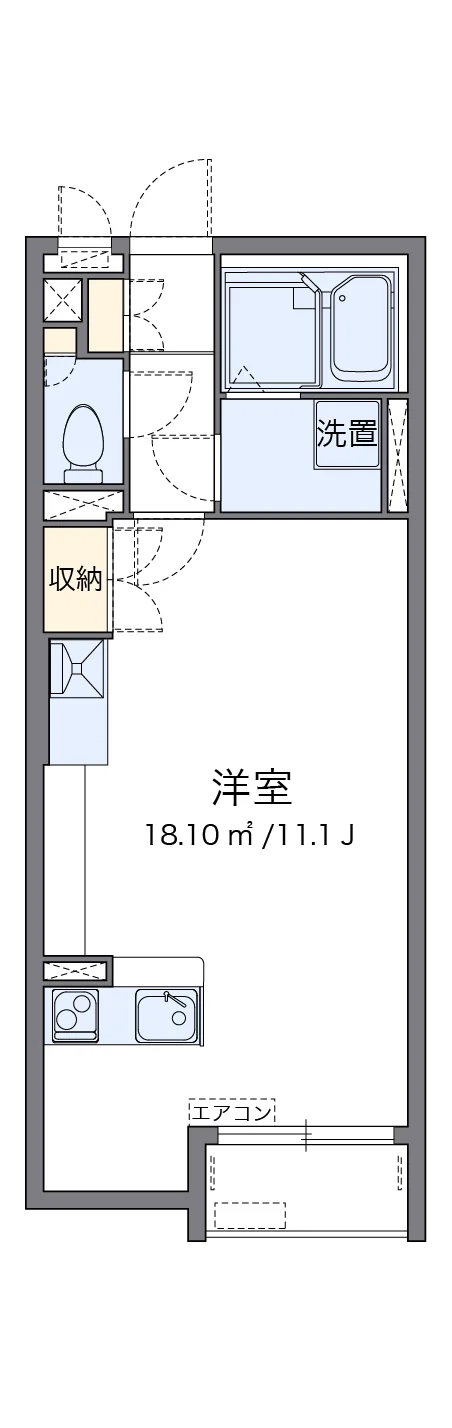 代表的な間取のため実際の間取とは異なる場合があります