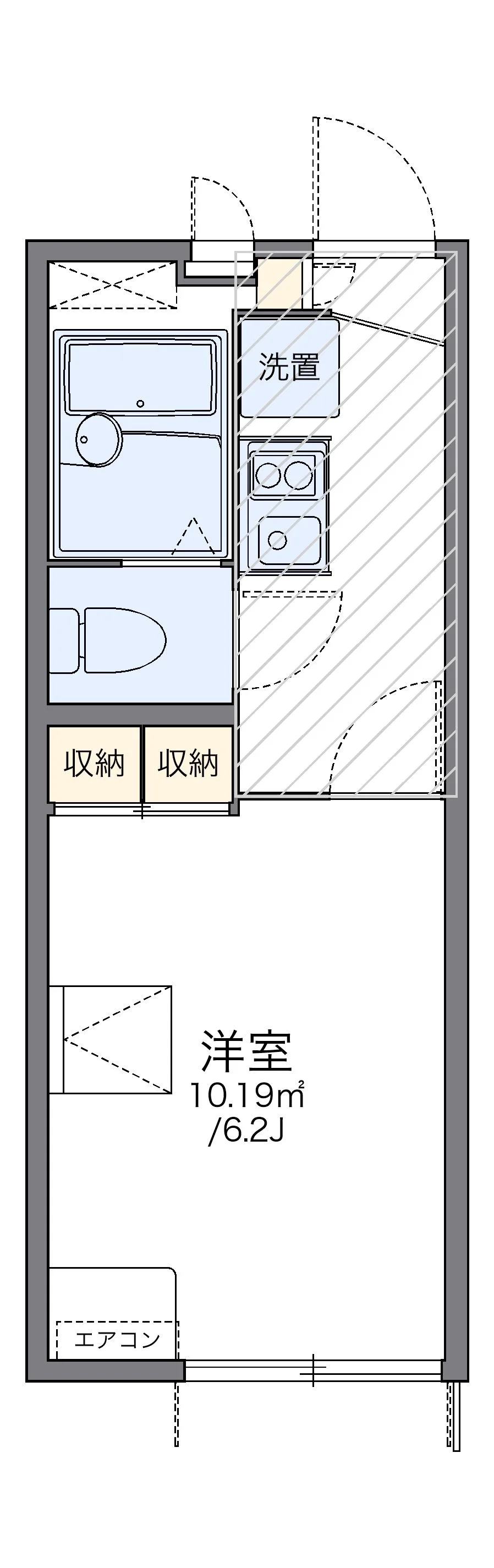 代表的な間取のため実際の間取とは異なる場合があります