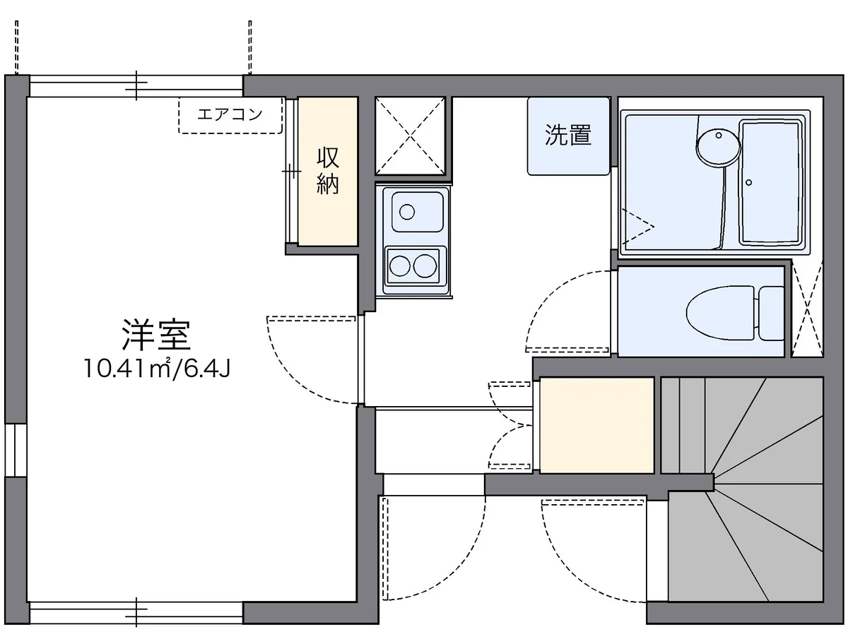 代表的な間取のため実際の間取とは異なる場合があります
