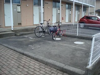 駐輪スペースです。